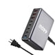 thumbnail image 1 of Estación de carga de escritorio,Estación de carga de escritorio con múltiples puertos y cargador PD,Estación de carga USB C de 440 W para varios dispositivos,Cargador para computadora, 1 of 9