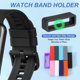 thumbnail image 3 of Soporte para Banda de Reloj Uxcell, Reemplazo Universal de Banda de Silicona para Reloj, Partes de Sujeción de Correa para Reloj Deportivo Negro de 24 mm, 3 of 7