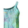 thumbnail image 4 of Daeful Robe Midi à Bretelles Robe Ligne A Femmes Décontractée Imprimé Floral Étoiles S, 4 of 9
