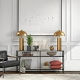 thumbnail image 5 of HomeRoots 524319 27 in. Metal Table Lamp with Brass Dome Shade, Brass, 5 of 5