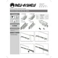thumbnail image 4 of Rev-A-Shelf 14" Pullout Belt Rack Closet Storage Organizer, Chrome, BRC-14CR, 4 of 8