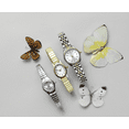 thumbnail image 2 of Time & Tru Women's Wristwatch: Silver Tone Case, Pink Easy Read Dial, Expansion Band (FMDOTT046), 2 of 2