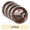 (4 pack) Diamond of California Whole Chocolate Nut Pie Crust, Vegetarian, 6 oz, Aluminum Tray
