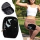 thumbnail image 5 of Bolsa de muslo para mujer, ideal para viajes al aire libre, soporte para teléfono, ideal para correr, acampar y pescar. Negro, 5 of 9