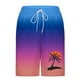 thumbnail image 4 of Pantalones Cortos Casuales para Hombre Imprimir con Bolsillos Pantalones de Playa de Cintura Elástica, Pantalones Cortos de Cintura Elástica para Hombre, 4 of 5