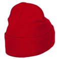 thumbnail image 3 of Alabama Flag Map Embroidered Long Beanie - Red OSFM, 3 of 5