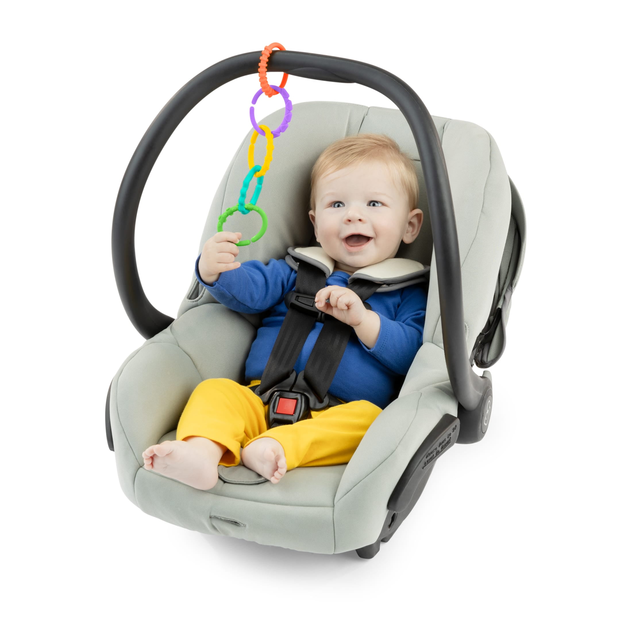 Bright Starts Lots of Links Take-Along Toys, Ages Newborn +