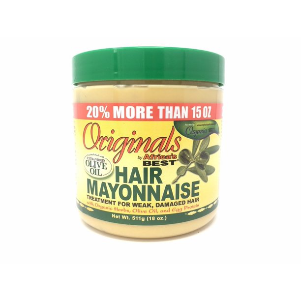 2 - Africa's Best Organics Hair Mayonnaise 18 oz - Damaged Hair Mayo - 20%  MORE