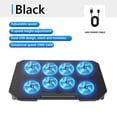 thumbnail image 4 of Soporte para computadora portátil con 8 ventiladores silenciosos Soporte de refrigeración para computadora portátil Interfaz USB dual, 4 of 9