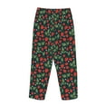 thumbnail image 5 of Balery Strawberry print Women's Pajama Pants,Ultra Lightweight Pjs,Lounge Pant-Small, 5 of 9