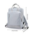 thumbnail image 4 of 13.3 14inch Business Pack USB School Bag Large Capacity Rucksack for Female Male, 4 of 7