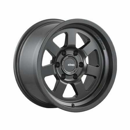 18x9 Konig HT2 Matte Black 5x127 ET0 Wheel Rim