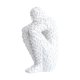 thumbnail image 1 of Sujetalibros Ornamento Estante de libros Estatuilla Sala de estudio Estatua de personaje de resina (Blanco) Likrtyny Libre de BPA, 1 of 7