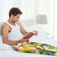 thumbnail image 5 of Honiee Sunflower Cornflower Poppy for men - a sleek fusion of Straight Pajama Pants, versatile Lounge Pants, and cozy Sleepwear, all rolled into one-Small, 5 of 6