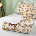 thumbnail image 4 of Erosebridal Elephant Twin Quilt Set for Boys Girls, Vintage Safari Twin Coverlet Set, 2 Pieces 1 Bedspread and 1 Pillowcase, 4 of 7