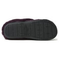 thumbnail image 4 of Dearfoams Womens Claire Cable Knit Chenille Clog House Shoe Slipper, 4 of 6