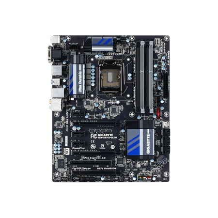 Gigabyte GA-Z87X-D3H - 1.0 - motherboard - ATX - LGA1150 Socket - Z87 Chipset - USB 3.0 - Gigabit LAN - onboard graphics (CPU required) - HD Audio (8-channel)