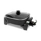 thumbnail image 1 of Sartén Eléctrica Con Tapa De Vidrio Elite Cuisine 7 Litros 120 Volts Color Negro, 1 of 2