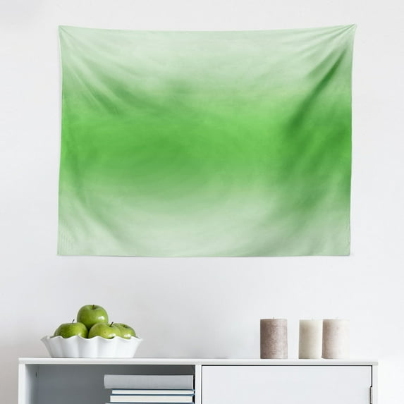 Ombre Tapestry, Sun Kissed Summer Hot Beach Inspired Ombre Design Digital Printed Image Art Print, Fabric Wall Hanging Decor for Bedroom Living Room Dorm, 2 Sizes, Yellow, by Ambesonne