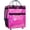 Glitter Pink, variant on Reusable Grocery Bag On Wheels (Medium, Glitter Pink), Shopping Trolley, Rolling Tote with 8 Pockets and Zipper Cover, Foldable, Heavy Duty Handles, Carries Up to 66 LBS