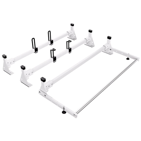 Aluminum Roof Ladder Rack for Ford Transit Custom 2013-2024 - Trailer & Van Compatible
