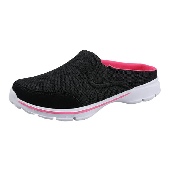 Chaussures en Coton Chaudes Doublées de Velours, Demi-Entretien, Chaussures Décontractées, Pantoufles Épaissies, Chaussures Paresseuses, Légères, Amoureux