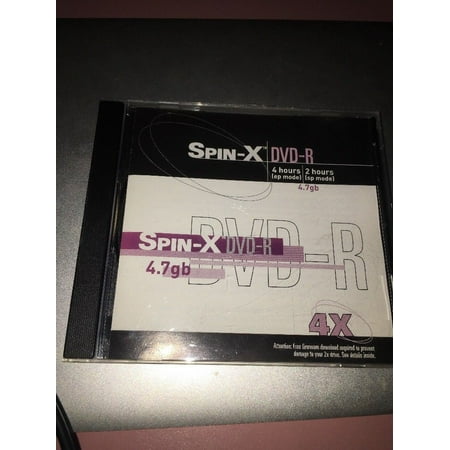 Spin X Dvd R 4.7 Gb 4X