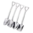 thumbnail image 1 of Cucharas Con Forma De Pala De Acero Inoxidable, 4 Uds., Café, Té, Azúcar, Cucharas Para Revolver, Cucharas Para Pasteles Y Postres matsuzay HA035875-00, 1 of 6