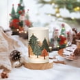 thumbnail image 2 of Yayeee Flameless Candles with Remote Flickering Battery Operated Multi Color Changing, Brown Christmas Trees, 2 of 7