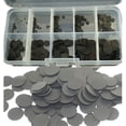 thumbnail image 1 of AUXPhome (Pack of 100) 1.5mm~10mm，Replacement Repair Rubber Conductive Button Pad Keypads Kit，Buttons Repair Replacement Part, for IR Remote Control, Xbox Playstation PS4 Switch Pro Game Controller, 1 of 5