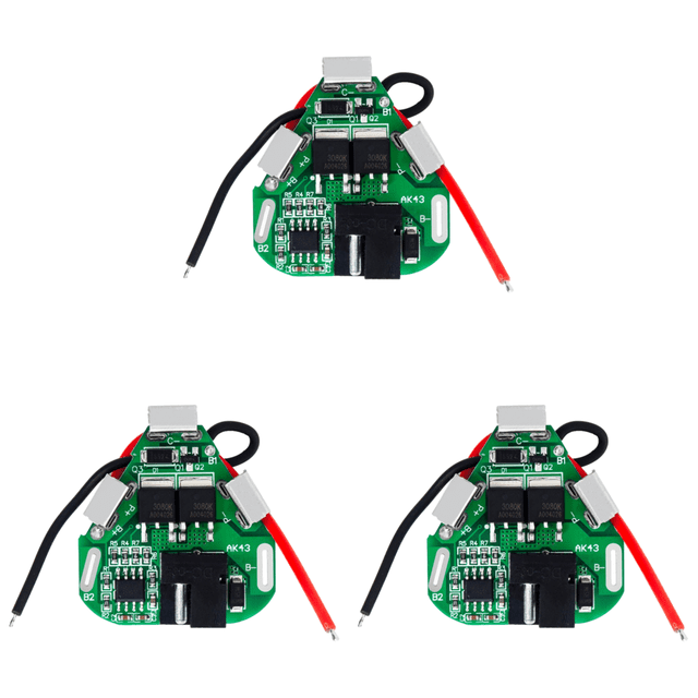 3S 12.6V 6A BMS Li-Ion Placa protección batería litio ecualizador