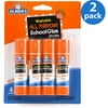 Elmer's 4-count All Purpose Washable School Glue Sticks - .24oz, 2 pack