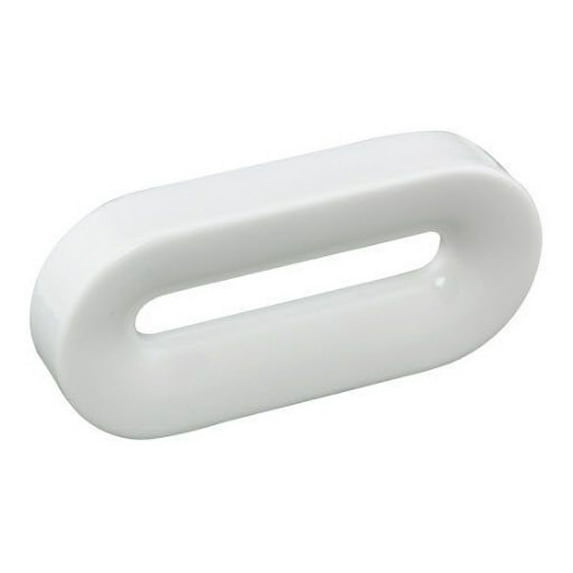 Richelieu 218332 1-1/4" Center To Center Oval Cabinet Pull - White