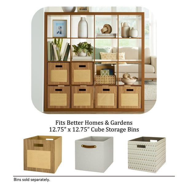 Better Homes & Gardens 16 Cube Storage Organizer, Acorn - Walmart