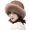 Dark Khaki, variant on Topyecel Faux Fur Trimmed Winter Fashion Hat for Women Fashionable Outdoor Warm Hats