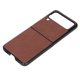 thumbnail image 5 of Funda de cuero para Samsung Galaxy Z Flip 3, cubierta antiarañazos y a prueba de golpes para teléfono móvil, 5 of 8