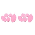 thumbnail image 4 of Inteprter Molde de silicona para pastel de hojas, molde para cupcakes, galletas, moldes para hornear, resistente al calor, hecho a mano, para Rosado 2Conjunto, 4 of 6