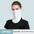 thumbnail image 2 of Neck Gaiter Face Mask with Adjustable Ear Loop for Women Girl UV Protection Cooling Balaclava Face Cover, 2 of 5