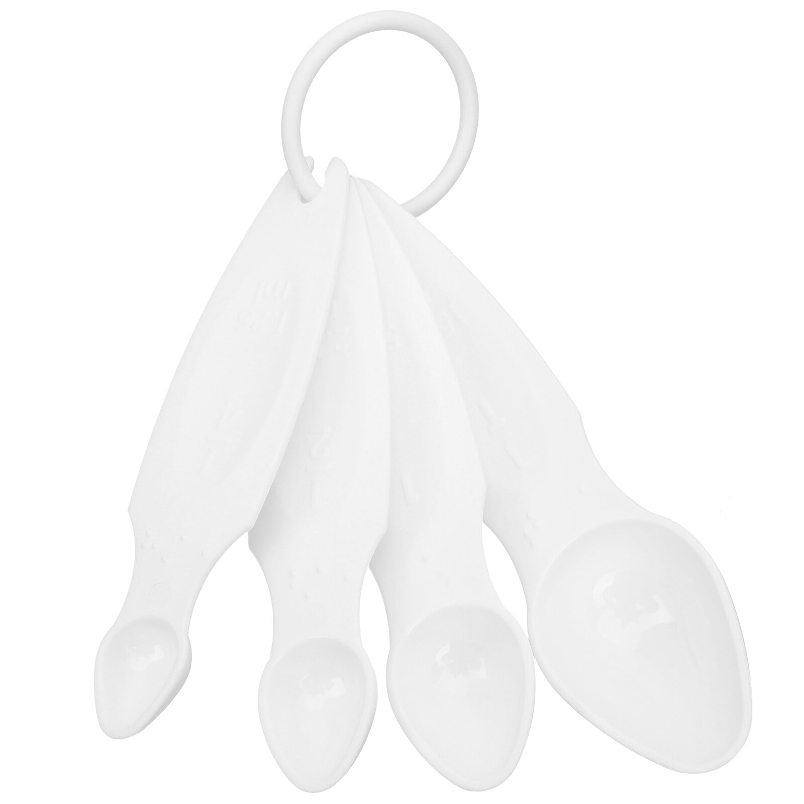 Measuring Spoons4pcs Braille Measuring Spoons Blind Person Measuring