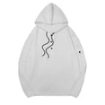 thumbnail image 6 of CONZONE Hoodies For Men Long Sleeve Drawstring Hooded Sweatshirts For Men Solid Color Cozy Fall Winter Pullover Mens Hoodies With Pocket, 6 of 7