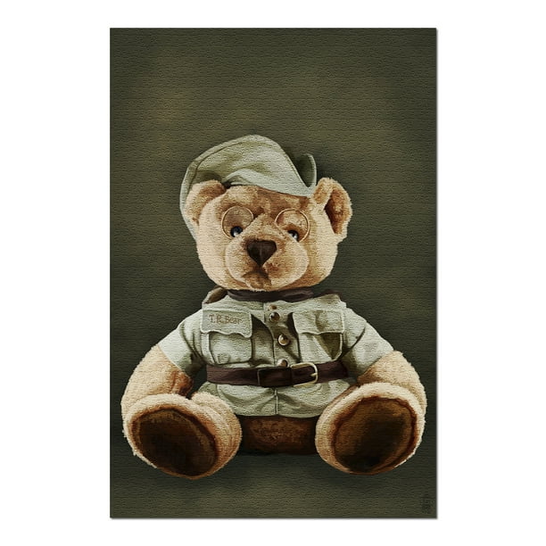 Teddy Bear (20x30 Premium 1000 Piece Jigsaw Puzzle, Made in USA