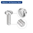 thumbnail image 4 of 304 Stainless Steel Machine Screws, 10 Pack M8x25mm Slotted Drive Pan Head Screw Bolts, 4 of 5
