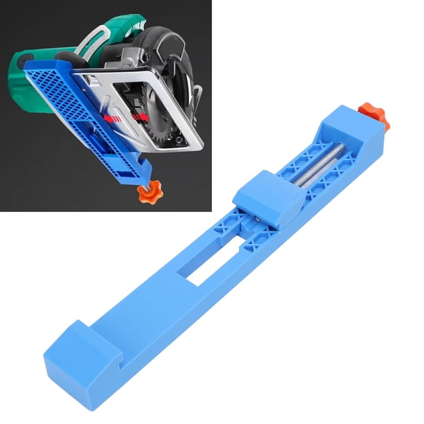 Guía De Base De La Máquina De Corte, Hebilla Inversa Bidireccional, Abrazadera De Guía De Sierra Circular Ajustable Portátil, Fácil De Usar Para Cortar Madera