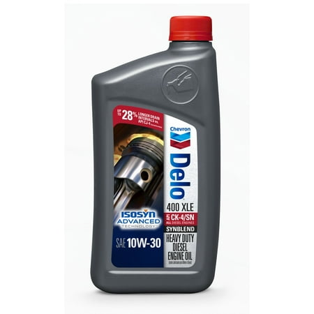 Chevron Synthetic Blend 10W30 HeavyDuty Motor Oil, 1 quart  Walmart.com