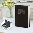 thumbnail image 4 of Disguised Book Safe for Hidden Storage, Portable Lockbox with Key Lock for Valuables, Secret Compartment for Jewelry, Documents, and Cash, Decorative Security Box for Home and Office, 4 of 6