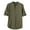 Army Green, variant on Jinhomg Mens Big and Tall Casual Shirts Lightweight Comfy Short Sleeve Button Down Tops Dressy Solid Color Summer Shirt Daily Wear Holiday Sales Army Green XL