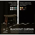 thumbnail image 3 of Blackout curtains, blackout curtains set of 2, temperature balance, 3 of 4