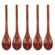 thumbnail image 2 of Cubiertos, 5PCS Estilo japonés Madera Cucharadita de sopa de madera Herramienta de cocina Características de vanguardia, 2 of 9