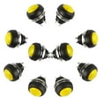 thumbnail image 2 of Larcele 10 Pieces 12mm Waterproof Push Button Momentary On Off Switch ANKG-01 (Yellow), 2 of 4