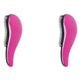 thumbnail image 2 of yingyy 1/2/3/5 Brosse à Cheveux Professionnelle de Style Démêlant Brosse rose Rouge, Noir 2PCS, 2 of 6